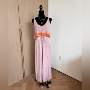 Free People Soft Focus Romper in Smoked Mulberries